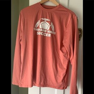 Boys Vineyard Vines soccer performance tee